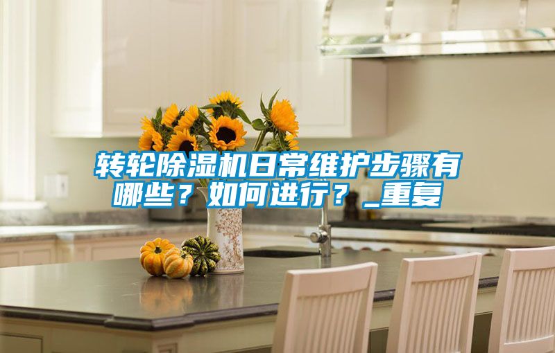轉(zhuǎn)輪除濕機(jī)日常維護(hù)步驟有哪些？如何進(jìn)行？_重復(fù)