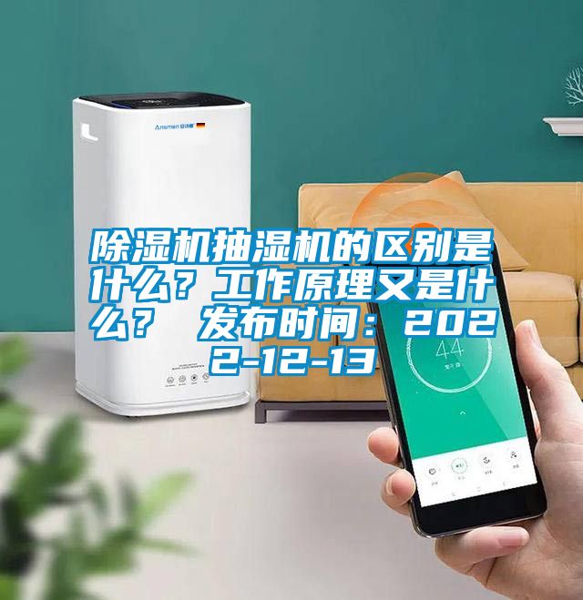 除濕機(jī)抽濕機(jī)的區(qū)別是什么？工作原理又是什么？ 發(fā)布時(shí)間：2022-12-13