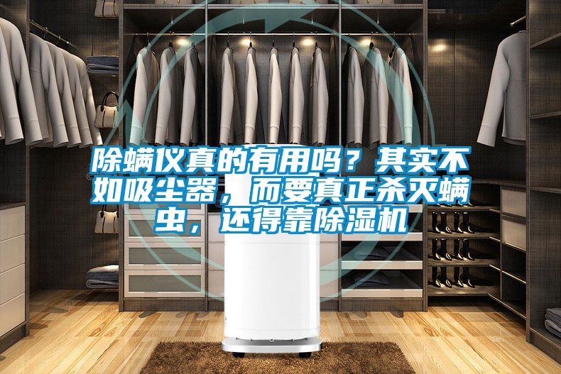 除螨儀真的有用嗎？其實不如吸塵器，而要真正殺滅螨蟲，還得靠除濕機